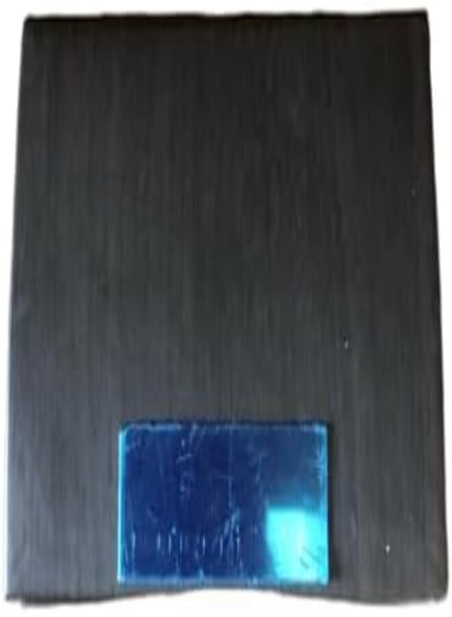 Multifunctional Card Holder for Men and Women, Business Card Holder, Premium PU Leather and Stainless Steel (Black)